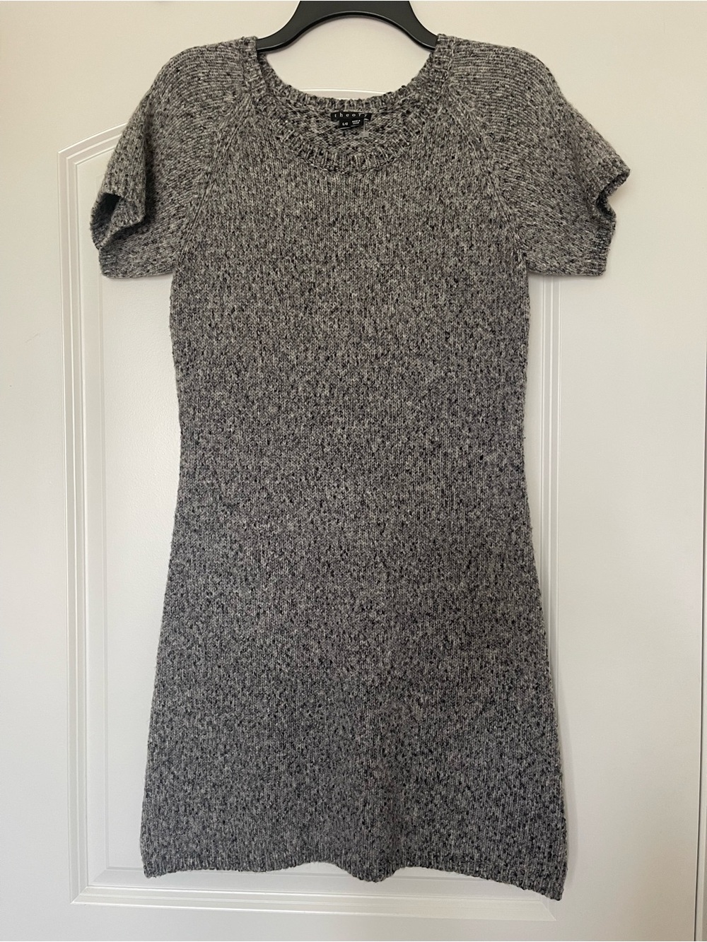 Theory Wool Alpaca Sweater Dress